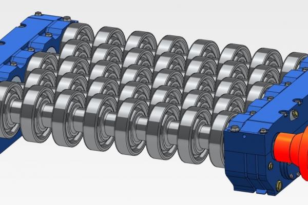 Modernization of the comb conveyor