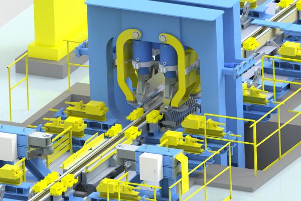 New press for increasing the capacity of the sheet metal pairing line